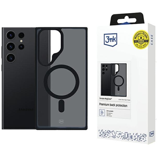 3MK MagCase Smoke Samsung Galaxy S24 Ultra