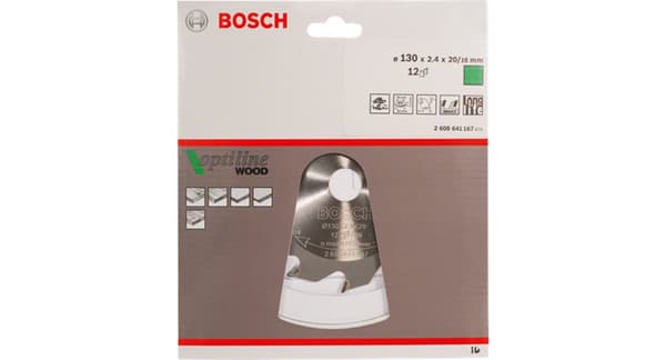 Bosch Optiline Wood rundsavsklinge