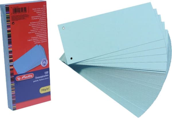 Herlitz Kansiotelineet 1/3 A4 100kpl HERLITZ