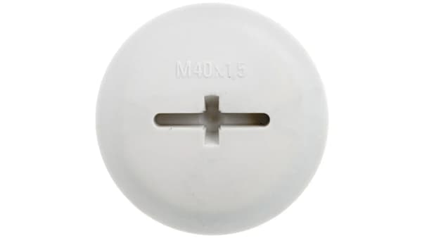 Polyamidkåpa M40 IP68 med O-ring SKINDICHT BLK-GL-M 40X1.5 ljusgrå 52006157