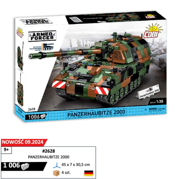 Væbnede Styrker Panzerhaubitze 2000