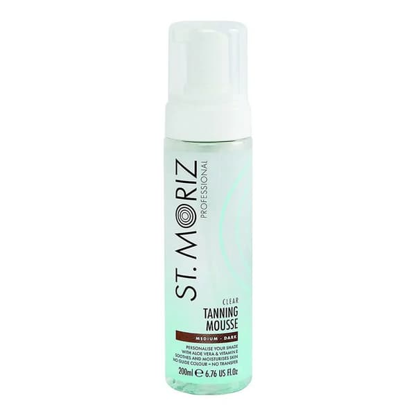 Aurinkosuojavaahto Professional St. Moriz Itseruskettava Medium Dark (200 ml)