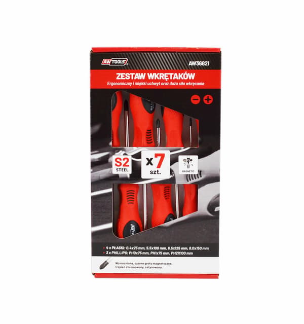AWTOOLS RUUVIMEISSELISARJA S2/7kpl