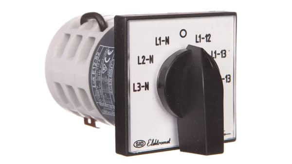Elektromet Voltmeter knastkoblingsafbryder 4P 12A IP65 (921282)