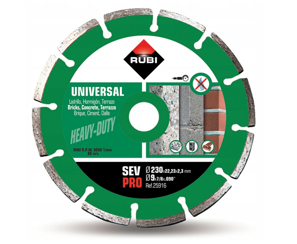 Skæreskive RUBI pro 25916 Ø 230 MM