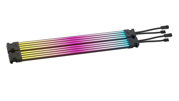 CORSAIR PSU-kabelremsor - belysningssats - ARGB