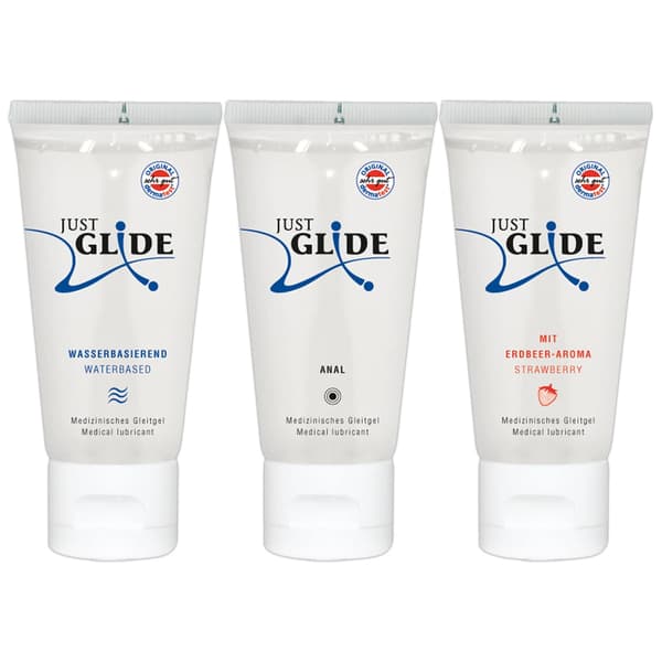 3x Lube Classic Strawberry Anal Set