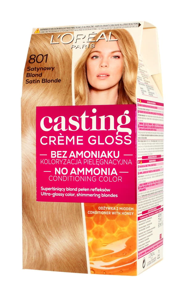 Casting Creme Gloss -hiusväri nro 801 Satiininvaalea