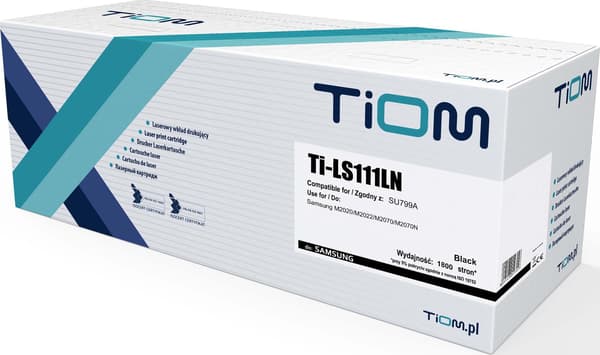 Väriaine Tiom Musta korvaava MLT-D111L (Ti-LS111ln)