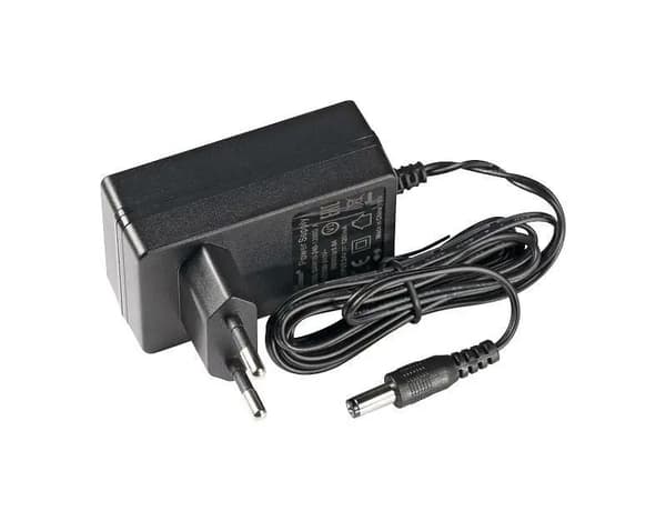 MikroTik 24v 1.2A strømforsyning, lige stik (med EU- eller US-stik)