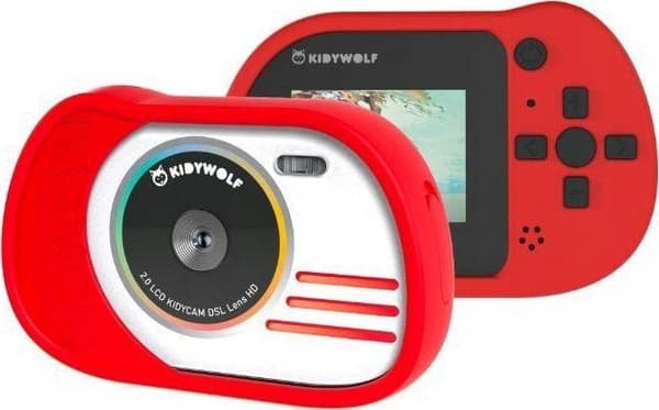 Kidywolf Foto- och videokamera röd