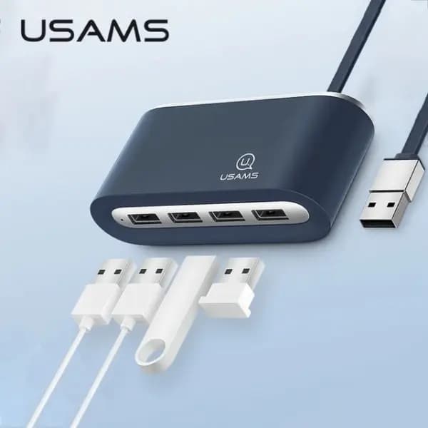 USB HUB Usams US-SJ238 4x USB-A 2.0 (SJ238FX02)