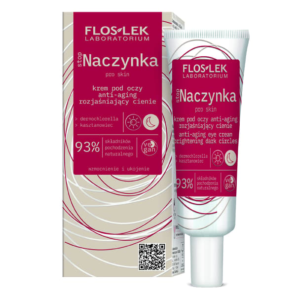 Floslek Stop Capillaries øjencreme til lysning af mørke rande