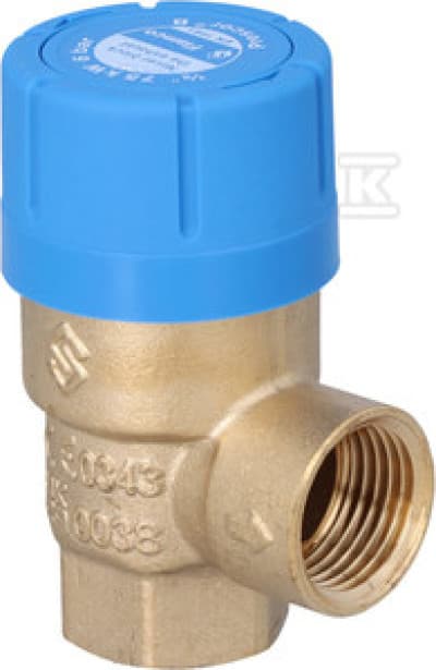 SIKKERHEDSVENTIL 1/2\" 6 BAR PRESCOR B