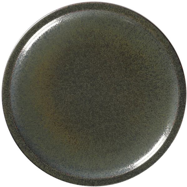 STONE Flad tallerken 16 cm vulkansk