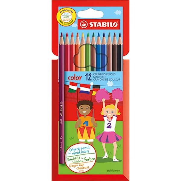Farveblyanter Stabilo Color 12