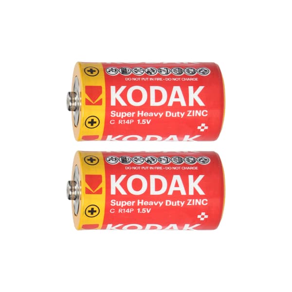 Kodak Battery Extra Heavy Duty C/R14 2700mAh 2 kpl