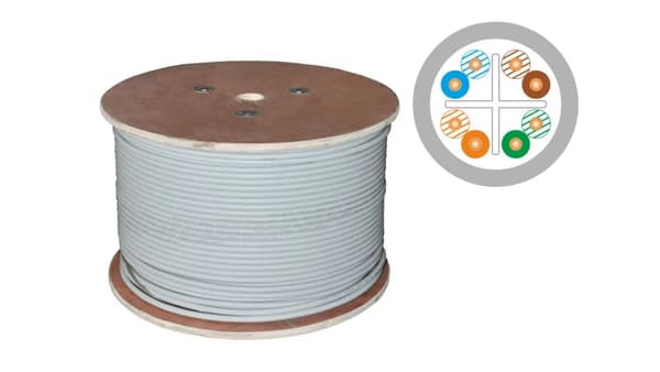 Alantec Alantec-U/UTP Cat.6 Kabel LSOH 23AWG B2ca 500m