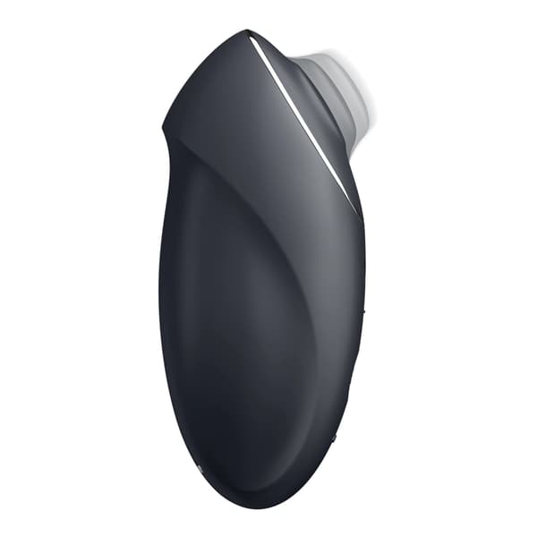 Satisfyer Tap Climax 1 Harmaa - Kaksitoiminen aseteltava laite, 11 tilaa