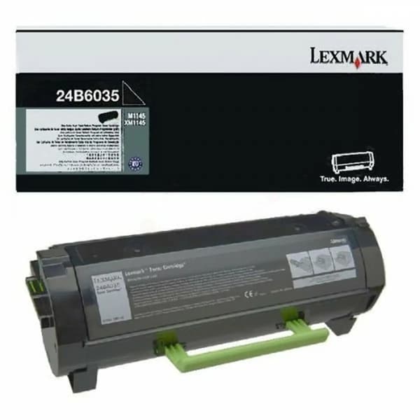 Lexmark - svart - original - tonerkassett