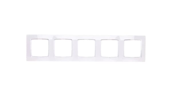 Ospel Karo ram 5x vit (R-5S/00)