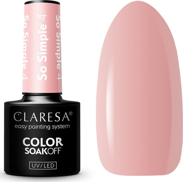 CLARESA Gel polish So simple 4- 5g