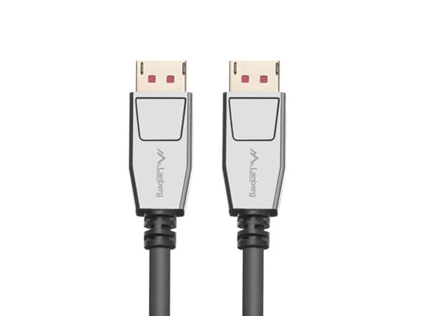 DisplayPort-kabel Lanberg CA-DPDP-20CU-0018-BK Sort/Grå 1,8 m
