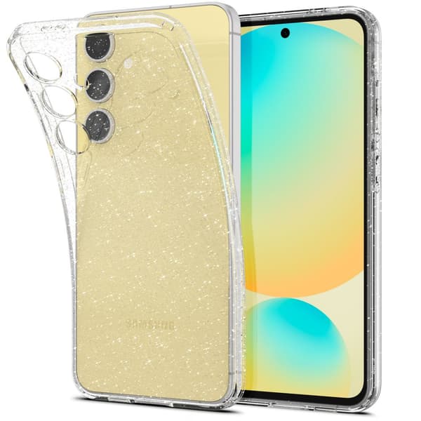 Spigen Liquid Crystal Glitter, kristallkvarts - Samsung Galaxy S24 FE