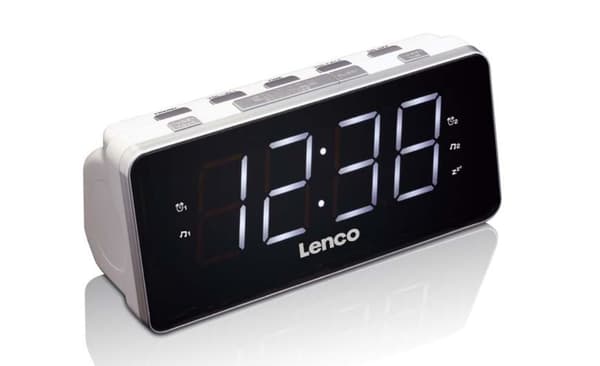 LENCO CR-18 hvid