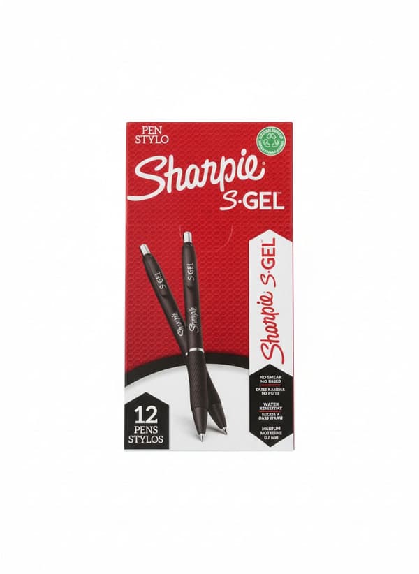 Sharpie pen sort 0,7 mm (2136595)