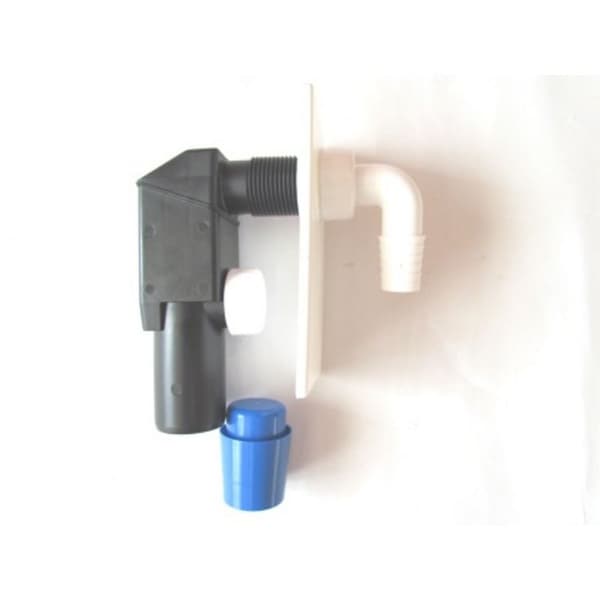 SIPHON TIL VASKEMASKINE INDBYGGET HVID