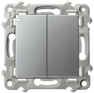 SAPHIR Tvågrupps kopplingsljusstake silver ŁP-2Z/m/18