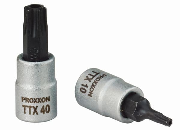 Proxxon Torx stiftlock med 1/4\" hål T10 (PR23754)