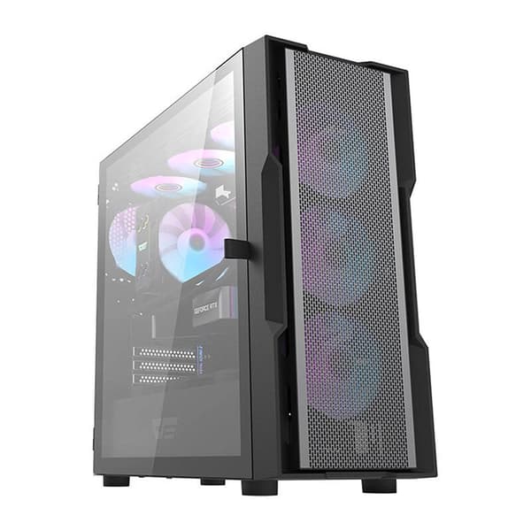 Datorchassi Darkflash DK431 Mesh (svart)