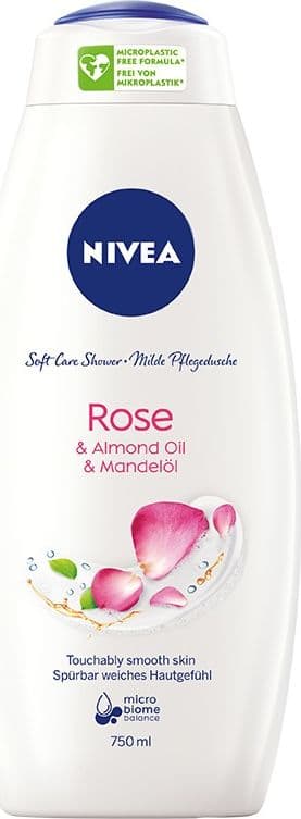 Nivea Nivea Soft Care Shower Duschgel Ros 750ml