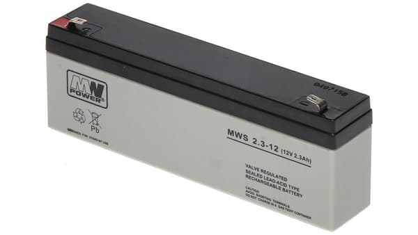 MW Power Batteri 12V/2.3AH-MWS