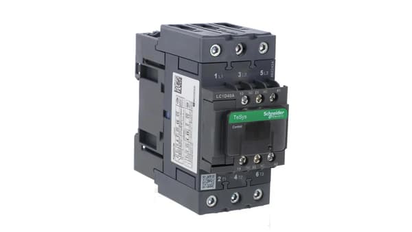 TeSys Deca Effektkontaktor 40A 3P 24V AC 1Z 1R (EVK) LC1D40AB7