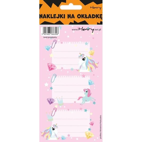 Tarrat muistikirjoihin - Unirosec (12 kpl)