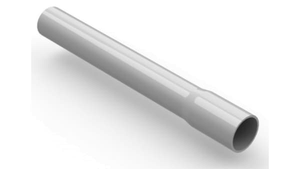 RLM-putki harmaa 25 dl./2m/b* malja 111759 /15kpl/