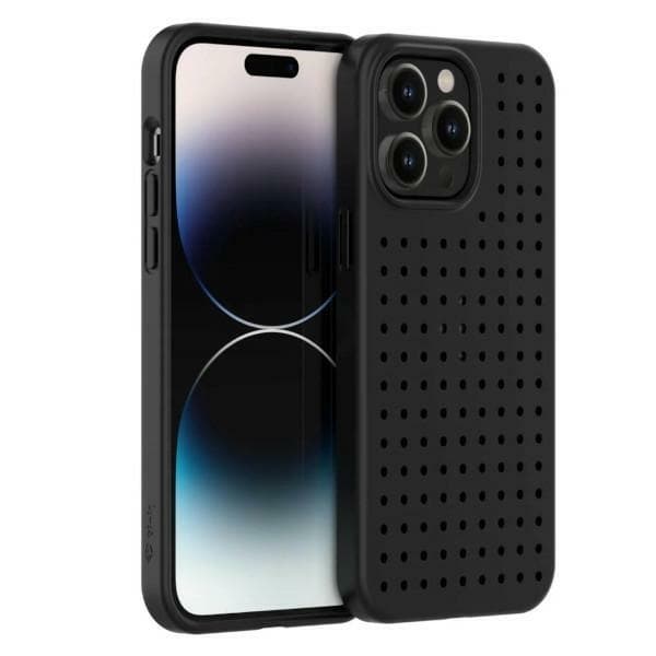 Pinit Dynamic Case iPhone 14 Pro Max 6.7\" musta/musta