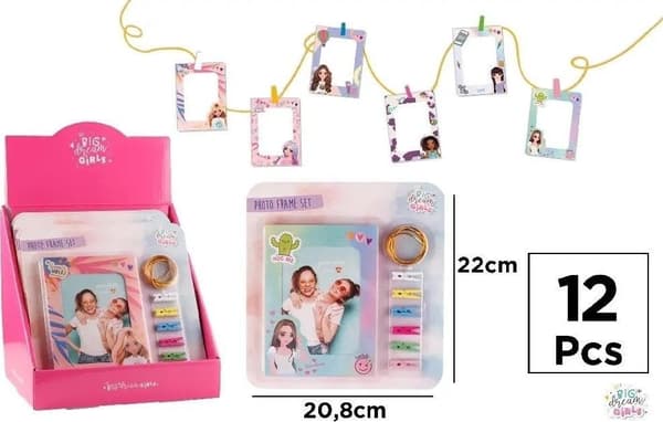 Pappersfotoramar BDGirls MP p12
