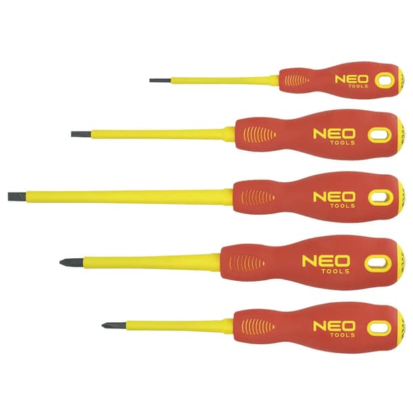 Neo Isolerede Skruetrækkere 1000V 5 stk (04-220)