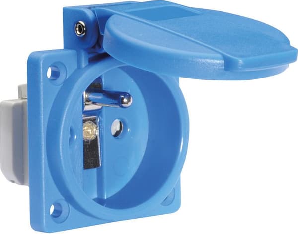 Tavlestik 3P 16A 250V blå IP44 71118