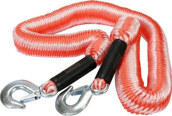 ELASTISK DRAGKABEL 3500kg MED KROK