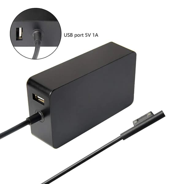CoreParts strømadapter til Surface 60W 15V 4A Stik: Speciel Inkl. EU strømkabel til Microsoft Surface Pro 3/4/5/Pro 2017
