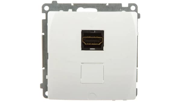 Kontakt-Simon Uttag Basic HDMI vit (BMGHDMI.01/11)