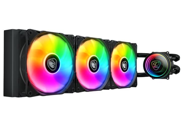 COUGAR Gaming CGR-PSDELRGB-360 Processor væskekøler alt-i-én 12 cm Sort