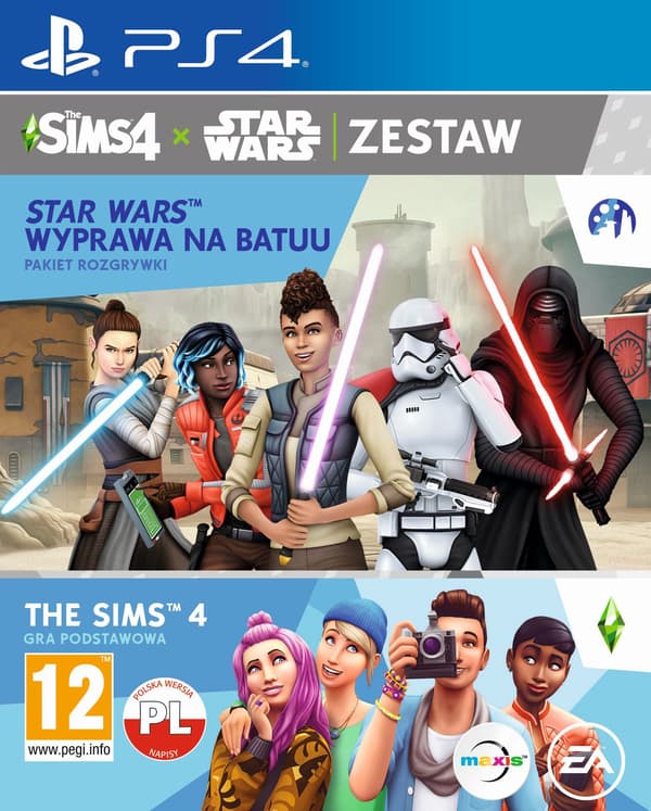 The Sims 4 + The Sims 4 Star Wars: Ekspedition til Batuu (Gameplay-pakke) PS4