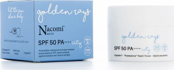 Nacomi Nacomi Next Level SPF50 PA++++ stadsvattentät ansiktskräm Stad 50ml