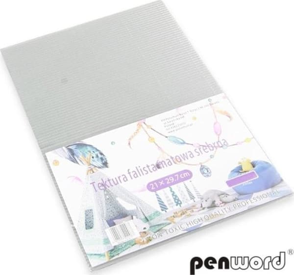 Polsirhurt Wellpapp A4 matt silver